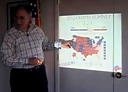 Allen Alley's electoral map