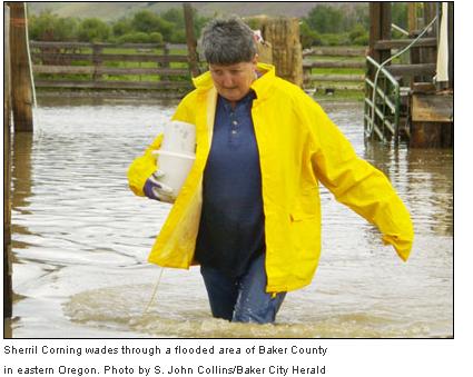 Baker County sees flooding